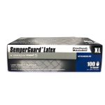 100CT LATEX GLOVES-EXTRA LARGE Packing / Size : 10/100C1