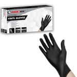 100CT VINYL GLOVES LARGE Packing / Size : 10/100CT