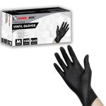 100CT VINYL GLOVES-MEDIUM Packing / Size : 10/100CT