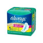 ALWAYS ULTRA THIN REG.W/WING-18CT Packing / Size : 12/18CT