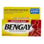 BENGAY RELIEF GEL-VANISHING YELLOW Packing / Size : 6/2oz