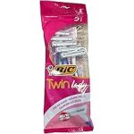 BIC TWIN LADY RAZORS-5CT/SENSITIVE Packing / Size : 20/5CT