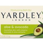 YARDLEY 4PK BAR SOAP-4.5oz/ALOE&AVOCA Packing / Size : 12/4PK