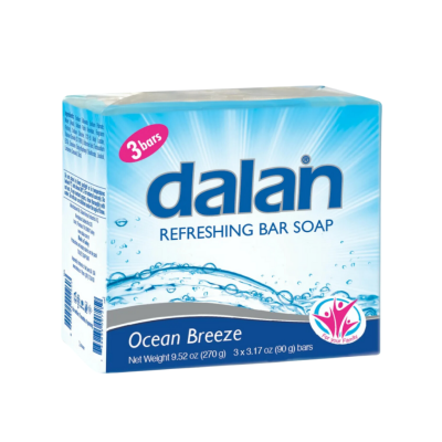 DALAN BAR SOAP-3PK/OCEAN BREEZE Packing / Size : 24/1