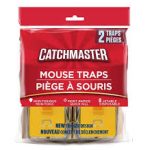 CATCH MASTER 2CT MOUSE WOODEN TRAP Packing / Size : 18/2CT