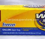 GLAD FREEZER GALLON-15CT WIDE SEAL Packing / Size : 12/15CT