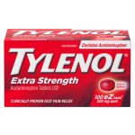 DP/TYLENOL EXTRA STRENGTH/RED Packing / Size : 50/2'S