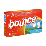 FAB.DRY SHEETS-40CT BOUNCE/OUTDOOR FRESH Packing / Size: 12/40CT