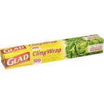 GLAD CLING FOOD WRAP-100SQ.FT Packing / Size : 16/100SQ