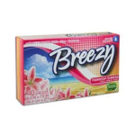 FAB.DRY SHEETS-BREEZY/SOFT Packing / Size : 24/40CT