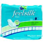 FEELSILK PADS W/WINGS-12CT SUPER Packing / Size : 12/12CT