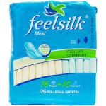 FEELSILK PADS W/WINGS-26CT Packing / Size: 12/26CT