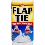 GLAD TRASH/WHITE 13GAL-40CT FLAP TIE Packing / Size 8/40CT