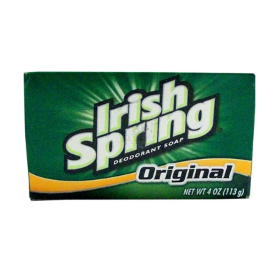 IRISH SPRING BAR SOAP ORIGINAL 50/p Packing / Size : 80/4oz