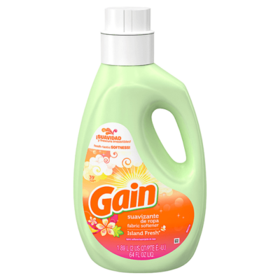 GAIN FAB.SOFTENER 64oz/ISLA Packing / Size : 8/64oz
