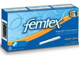 FEMTEX TAMPONS-PLUS/ORANGE/ Packing / Size : 24/8CT