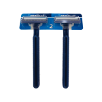 GILLETTE 2PK BLUE II RAZOR-FIXED HEAD Packing / Size : 12/2PK