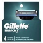 GILLETTE 4CT MACH3 BLADE 10/CS*** Packing / Size : 10/4CT