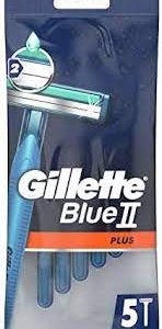 GILLETTE 5PK BLUE II RAZORS CHROMIUM Packing / Size : 24/5PK