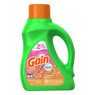 GAIN LIQ. DETERGENT 50oz/ISL Packing / Size : 6/46 Oz