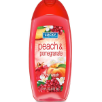 LUCKY BODY WASH-PEACH&POMEGRAN Packing / Size : 12/16oz