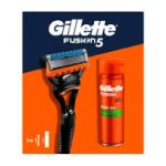 GILLETTE FUSION RAZOR+SHAVE GEL SET Packing / Size : 2/2CT