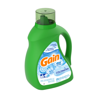 GAIN LIQ.DETERGENT-50oz/OXI Packing / Size : 6/46 Oz