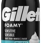 GILLETTE SHAVE FOAM-11oz/SENSITIVE Packing / Size : 12/11oz