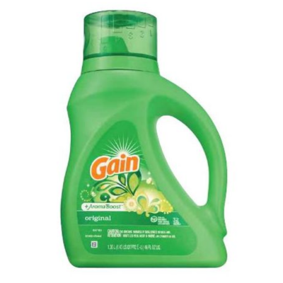 GAIN LIQ. DETERGENT-40oz/ORI Packing / Size : 6/40oz