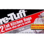 SURE TUFF TRASH BAGS-12CT/13GAL.WHITE Packing / Size : 24/12CT