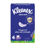 160CT/KLEENEX FACIAL TISSUE 4PACK Packing / Size : 8/4PK