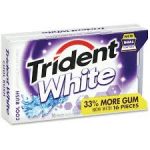 16CT TRIDENT WHITE GUM-COOL RUSH Packing / Size : 9/16CT