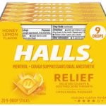 20CT HALLS DROPS-HONEY LEMON Packing / Size : 20/1