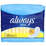 MAXI STRAIGHT PADS-24CT Packing / Size : 24/24CT