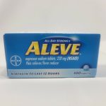 MD/ALEVE 220mg-100CT/TABLETS Packing / Size : 1/100CT
