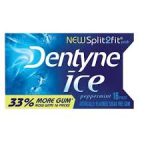 DENTYNE ICE SPLIT 2 FIT GUM-PEPPERMINT Packing / Size : 9/16CT