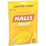 HALLS DROPS IN BAG-40CT/HONEY LEMON Packing / Size : 72/40CT