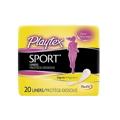 PLAYTEX SPORT LINERS-20CT/REGULAR Packing / Size : 18/20C