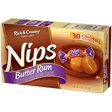 NIPS HARD CANDY-BUTTER RUM Packing / Size : 12/4oz