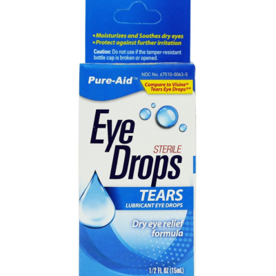 PURE-AID EYE DROPS-TEARS Packing / Size : 24/15