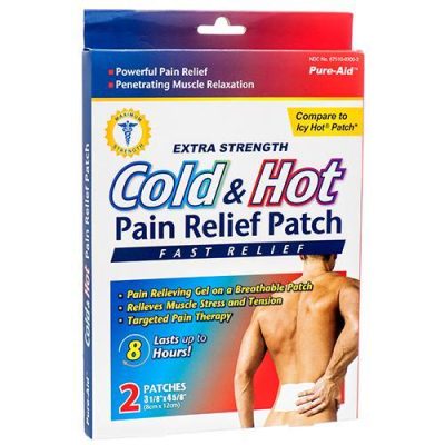 PURE-AID HOT&COLD PAIN RELIEF PATCH 2CT Packing / Size : 24/2CT