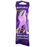 SUPER MAX 2PK COMFORT GRIP RAZOR-PURPLE Packing / Size : 36/2CT