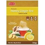 POCAS HONEY GINGER TEA-20PK/WITH LEMON Packing / Size : 24/20PK