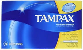 TAMPAX TAMPONS-REGULAR Packing / Size : 12/10CT