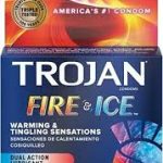 TROJAN 3CT CONDOMS-FIRE&ICE Packing / Size : 12/3CT