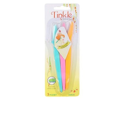 TINKLE/3PK EYEBROW RAZOR-ASST COLOR Packing / Size : 20/3PK