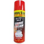 ULTRA MAX SHAVE CREAM-10oz/ORIGINAL Packing / Size : 12/14oz