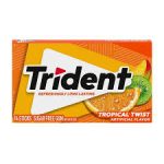 TRIDENT GUM-TROPICAL TWIST 12/mas Packing / Size : 12/1
