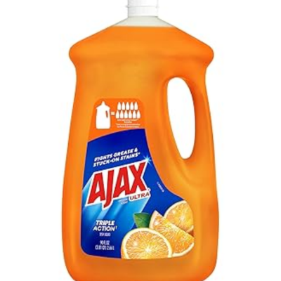 AJAX DISH WASH-90oz ORANGE 60/p Packing / Size : 4/90oz