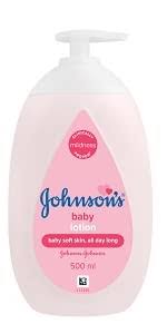 500ml J&J BABY LOTION Packing / Size : 6/500ml